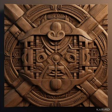 Patterns and decorations Kairo 1 3d model